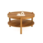 Hanah Home Klub sto Monza, 80x48 cm, Braon