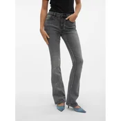 Vero Moda Jeans hlače Flash 10303196 Siva Flared Fit