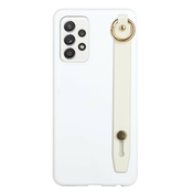 TPU gel ovitek Handstrap za Samsung Galaxy A73 5G - bel