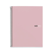 MiquelRius zvezek A5, karo, 80-listni, 90g, antibakterijski, karton, pesek