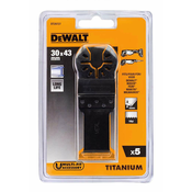DeWALT Titanium žagini listi za rezanje kovine 30 x 43 mm (5 kosov) DT20727