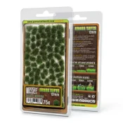 shumee GSTU524382 Statični šopi trave 12 mm temno zelene barve