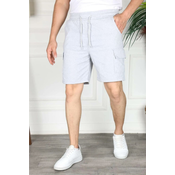 S2999 DEWBERRY CARGO POCKET MENS SHORT-GREY