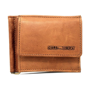 Usnjena denarnica s sponko Hill Burry | Secure
