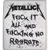 Metallica No Regrets Iron-On Patch