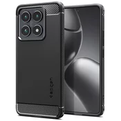 Ovitek Spigen Rugged Armor mat črna - Xiaomi 14T Pro (ACS08858)
