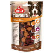 8 v 1 Flavours Skewer Bites pasji prigrizki - 6 x 100 g