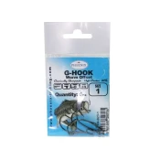 shumee OFFSET G-HOOK TRLJKI - #1 - KEMIČNO BRUŠENI - PHX-B23-1 - 5 kosov.