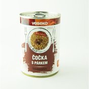 Glavno jelo VESEKO Cocka s párkem