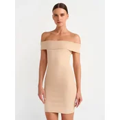 Dilvin Obleka Mini bež
