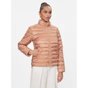 TWINSET Prehodna jakna 241TP2410 Rjava Regular Fit