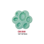Hani international Kalup, Silikonski,, 100x9mm, Svetloplavi