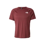 THE NORTH FACE Funkcionalna majica SUNRISER burgund/bela