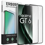 Overboard 2x kaljeno steklo za Realme GT 6, 3D polno, steklo za celoten zaslon