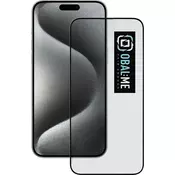 OBAL:ME 5D kaljeno zaščitno steklo za Apple iPhone 15 Pro Max Črno