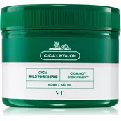 VT Cosmetics Toner blazinice z izvlečkom centelle Cica Mild Toner Pad - 130 ml / 60 kos
