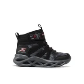 Skechers Škornji za sneg Zerrix 400145L/BKRD Črna