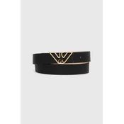 Emporio Armani  TONGUE BELT Y3I048  Črna