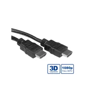 Value HDMI High Speed Cable with Ethernet, HDMI M - HDMI M, LSOH 10m HDMI cable