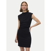 Vero Moda Vsakodnevna obleka Nelli 10335685 Črna Slim Fit