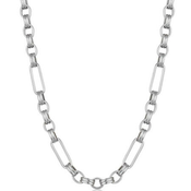 Ženska freelook srebrna ogrlica od hirurškog Celika ( frj.3.6038.1 )
