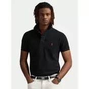 Polo Ralph Lauren Polo majica Core Replen 710782592 Črna Custom Slim Fit