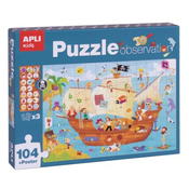 Apli puzzle piratski brod ( 17917 )