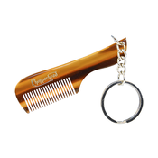 Chopperhead Moustache & Beard Comb With Key Ring