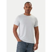Calvin Klein Majica LV04LC240G Svetlo modra Slim Fit