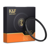 K&F Concept 72 mm Nano-X črni filter za meglo 1/8