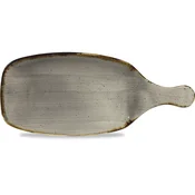 CHURCHILL Stonecast Peppercorn Grey plitev krožnik z ročaji, dolžina: 284 mm (6 kos)