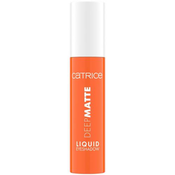 Catrice Deep Matte tekuce sjenilo za oci nijansa 050 Papaya Passion 4 ml