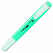 NEW Fluorescenčni Marker Stabilo Swing Cool Pastel Turkizno 10 Kosi (1 kosov)