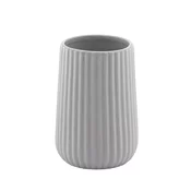 MARIKA Prostostoječi kozarec, siv - Siva - 80x116 mm - Gedy - MARIKA - 24 - Keramika - Držalo za kozarec - Krožni - 80 - 116 - 80 - 14
