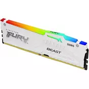 KINGSTON DDR5 16GB 6000MHz CL36 DIMM FURY Beast White RGB EXPO KF560C36BWEA-16
