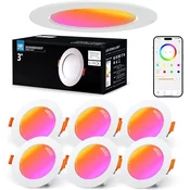 VARICART vgradni pametni LED reflektor RGB 7 W Bluetooth – 6 kosov