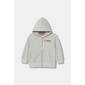 Otroški bombažni pulover Diesel SDROPSHOODZ OVER SWEAT-SHIRT