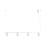 Sollux SL.2711 - Luster na sajli KARBON 4xGU10/10W/230V beo