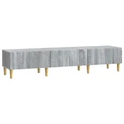 Vidaxl TV omarica Siva Sonoma 147 x 34,5 x 30 cm Inženirski les