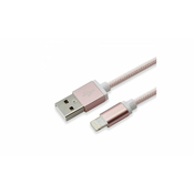 Sbox usb iPhone7-8 pin lightning kabel,zlatno roza