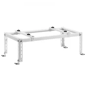 VEVOR Mini stojalo za talno klimatsko napravo 90x50x30 cm, belo, nastavljivo
