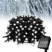 Lampice solarne sijalice bele 20m
