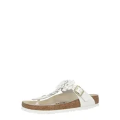 BIRKENSTOCK Japonke Gizeh Flowers 1026686 bela