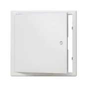 REVIZIJSKA VRATA KOVINSKA 150x150x29mm NA KLJUČ, BELA | Topdom