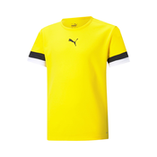PUMA Funkcionalna majica rumena/črna/bela