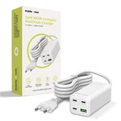 INNA CARREGADOR MOBILE ORIGIN 100W GAŃ MULTIHUB COM 3 PORTAS USB-C PARA CARREGAMENTO RÁPIDO
