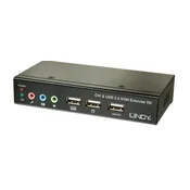 Lindy KVM stikalo črne barve, model SFPROHSS-L-IC, 39377