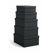 Komplet škatel za shranjevanje Bigso Box of Sweden Joel 5-pack