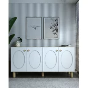HANAH HOME Komoda Elisa KB150 Bohem Sapphire Oak White