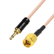 shumee Pigtail JACK 3.5 vtič/SMA vtič RG316 20cm